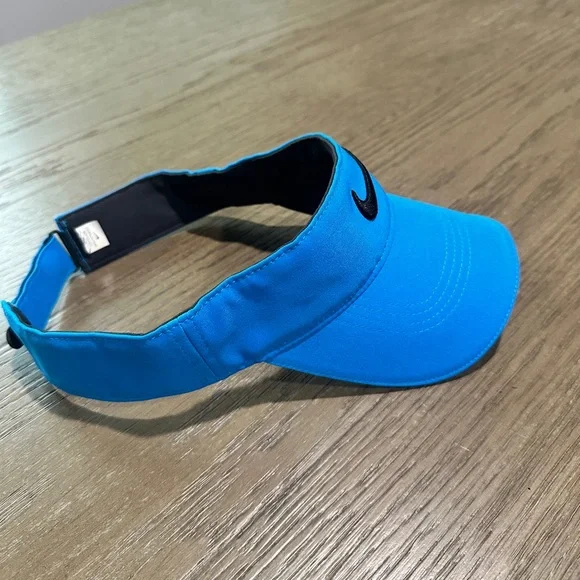 Nike Golf Sports Visor Men’s Adjustable Royal Blue - Picture 6 of 7